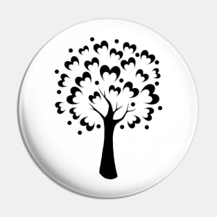 Tree professional Art logo design Pin