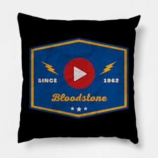 Bloodstone // Play Button Pillow