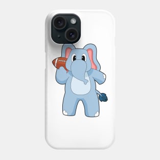 Elephant American Football Phone Case