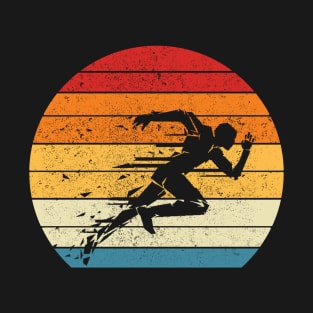 Running Vintage Sport Retro 70's and 80's T-Shirt