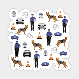 Police Item Mix Magnet