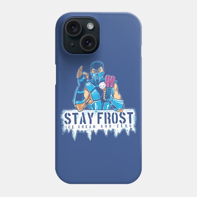 Stay Frost Subzero Ice Cream Phone Case by rustenico