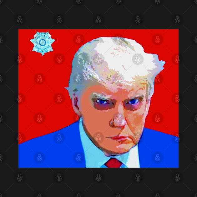 trump mugshot by oryan80