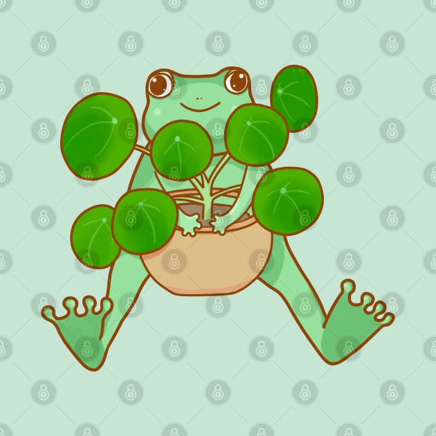 Frog Plant Therapy by Jyuly