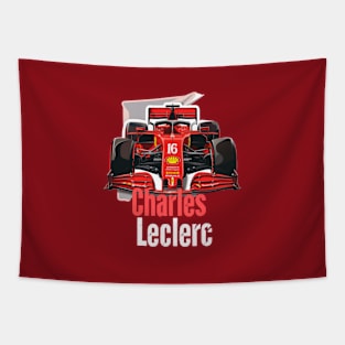 Charles Leclerc, ferrari, formula 1, F1 Tapestry