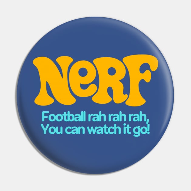 Nerf Football Pin by South Richfield