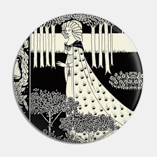 Art Nouveau Aubrey Beardsley Salome Pin