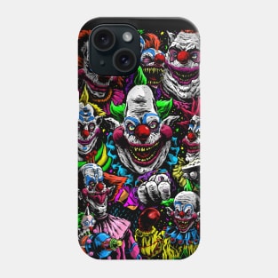 Killer Klowns 80s horror movies clowns Phone Case