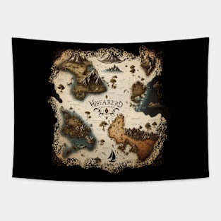 Fantasy Book - Fantasy Map Tapestry