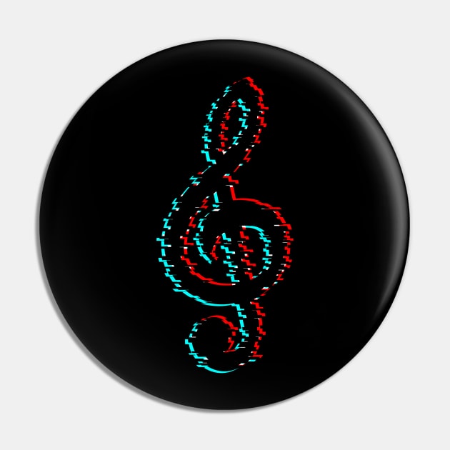 Musical Note Pin by Sart1