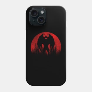 Mothman Moon Phone Case