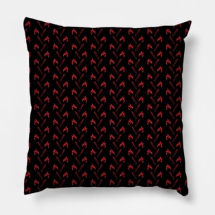 Skull Match Pattern 02 Pillow