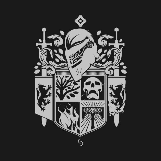 Iron Coat of Arms DO Edition Destiny TShirt TeePublic