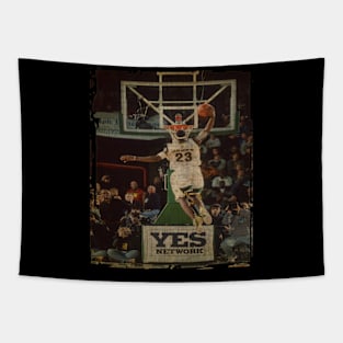 Lebron James Dunk Vintage Tapestry