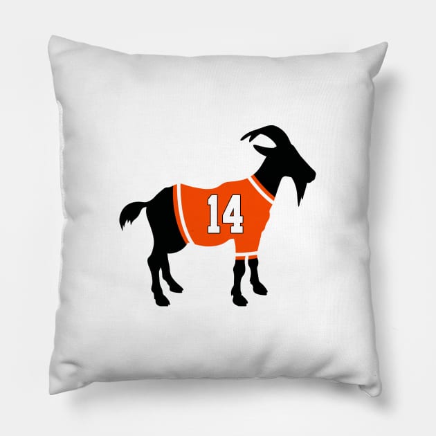 Sean Couturier  GOAT Pillow by cwijeta