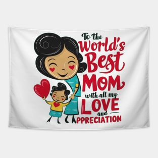 Happy Mother Day Tapestry