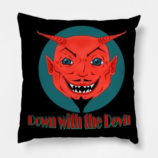 Down with the Devil Pillow