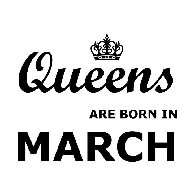 Queens are born in March by YellowLion