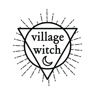 Village Witch - Black T-Shirt