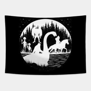 Cryptid Creatures Tapestry