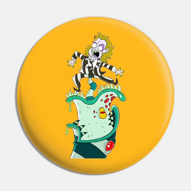 Beetlejuice Pin by Crockpot