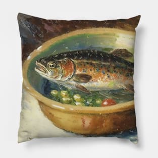 Fish in a Bowl Pillow