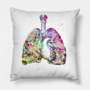 Lungs and Heart Pillow