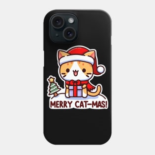 Merry Cat-Mas Phone Case