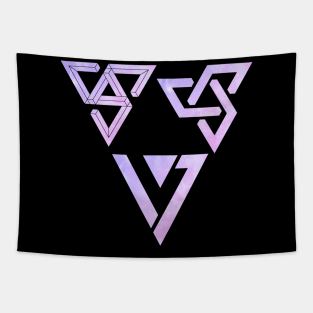 Seventeen Logo Adore U Tapestry