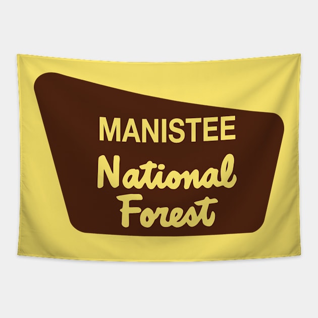 Manistee National Forest Tapestry by nylebuss