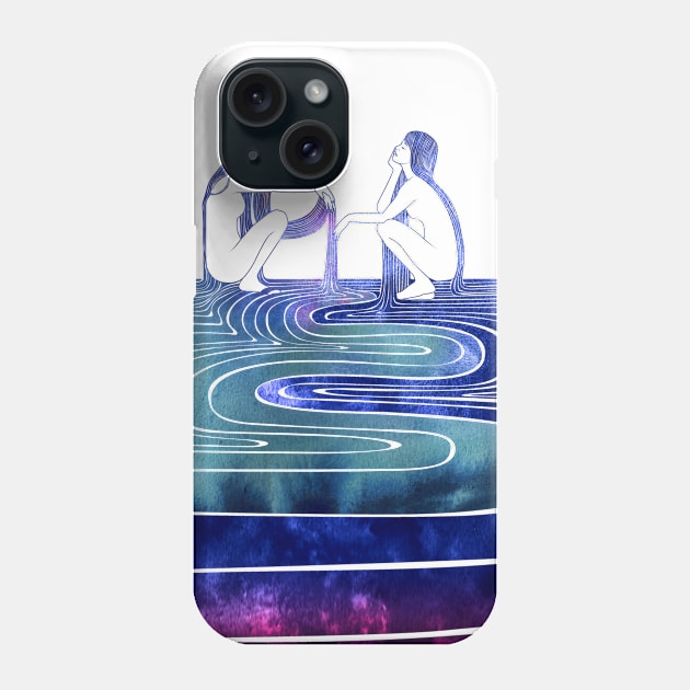 Doris and Eione Phone Case by Sirenarts