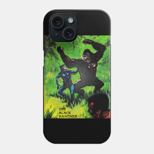 The Black Panther - Shroud over the Forest (Unique Art) Phone Case