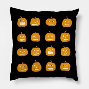 Halloween Pumpkins Pillow