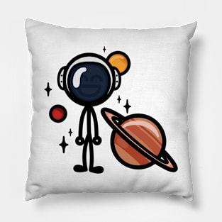 Astronaut 2 Pillow