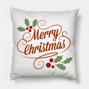 Merry Merry Christmas Pillow