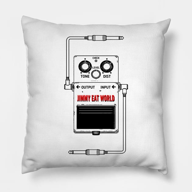 Jimmy Eat World Pillow by Ninja sagox