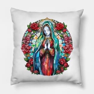 Glassart La Virgen de Guadalupe Pillow