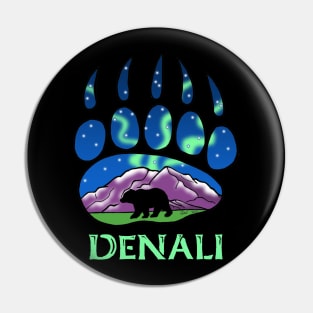 Denali Aurora Pin