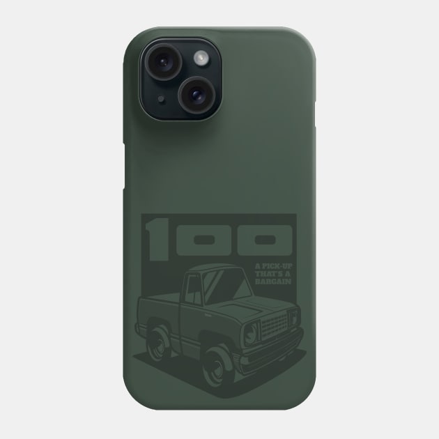 Medium Green Sunfire Poly - D-100 (1978 - White-Based - Ghost) Phone Case by jepegdesign