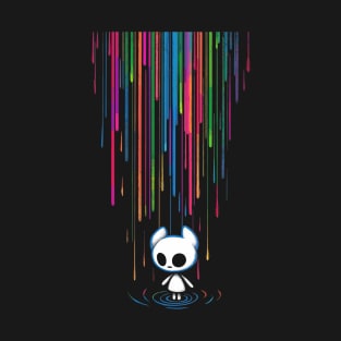 Super Cute Acid Rainbow Chibi Mouse Comic Horror Art I T-Shirt