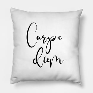 Carpe Diem Pillow