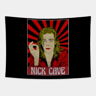 Nick Cave Pop Art Fan Art Tapestry