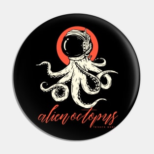 Alien Octopus Pin