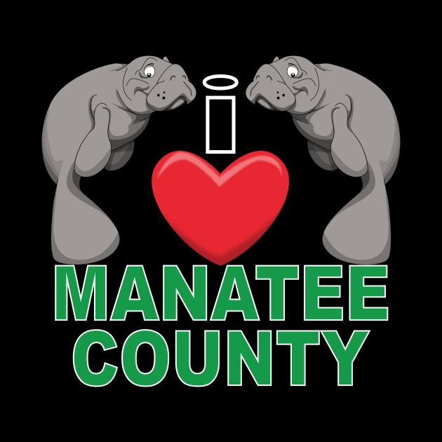 I Heart Manatee County by Wickedcartoons