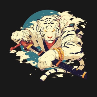 samurai tiger T-Shirt