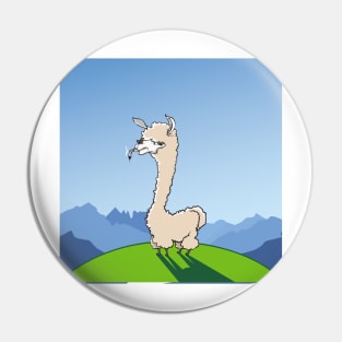 Alpaca Pin