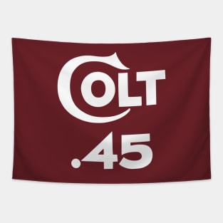 Colt .45 - Tv Western Logo Tapestry