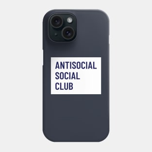 Anti Social Club Phone Case