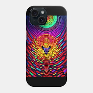 Psychedelic Pop art - RAT Phone Case