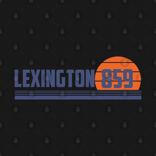 859 Lexington Kentucky Area Code by Eureka Shirts